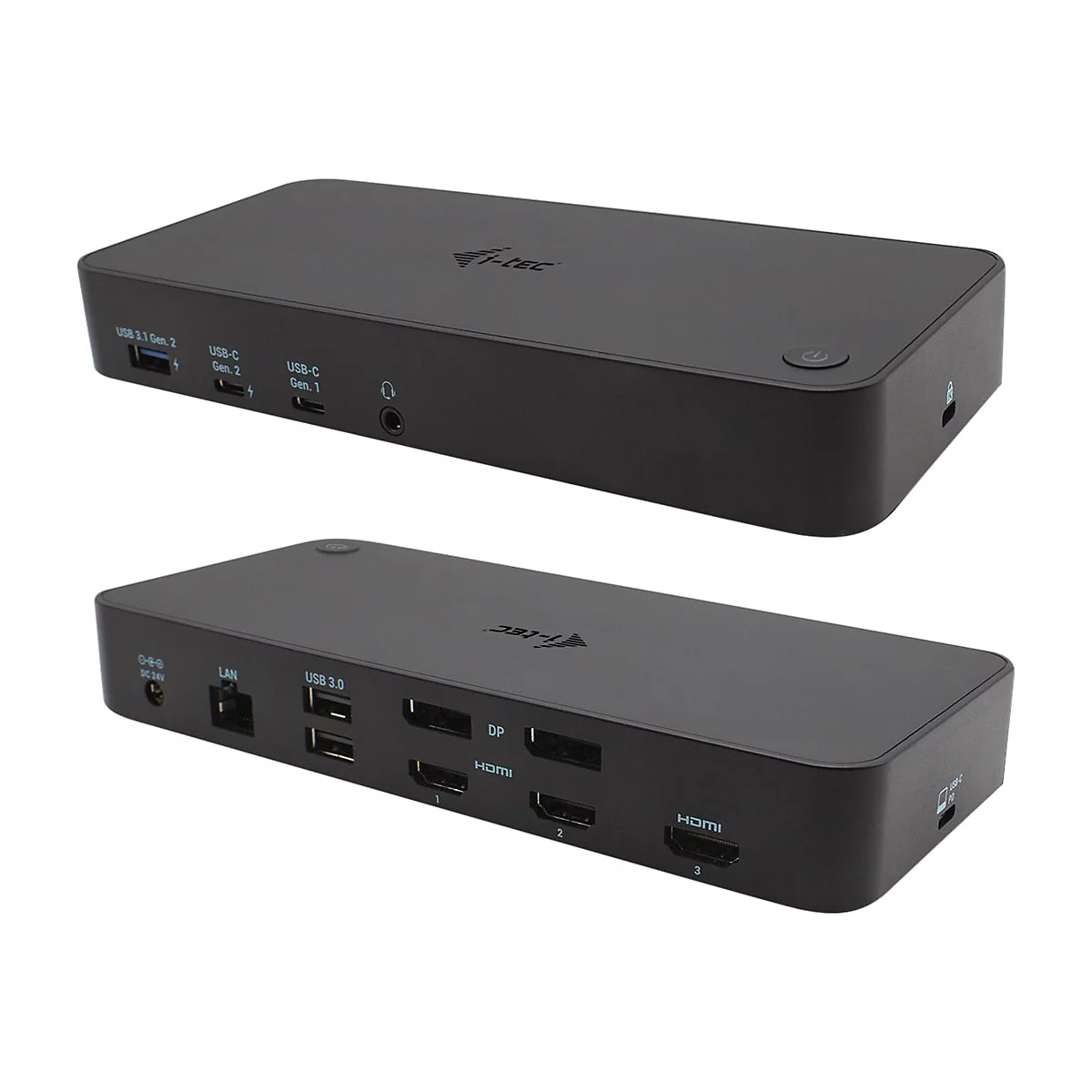 i-Tec - Dockingstation - USB-C / Thunderbolt 3 - 3 x HDMI, 2 x DP - 1GbE - Schweiz