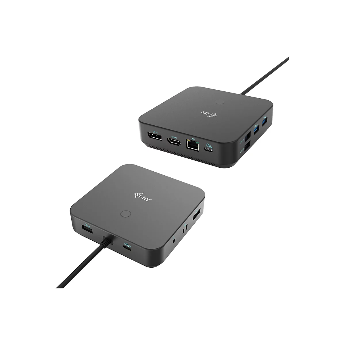i-Tec - Dockingstation - USB-C / Thunderbolt 3/USB4 - 2 x DP, HDMI - 1GbE
