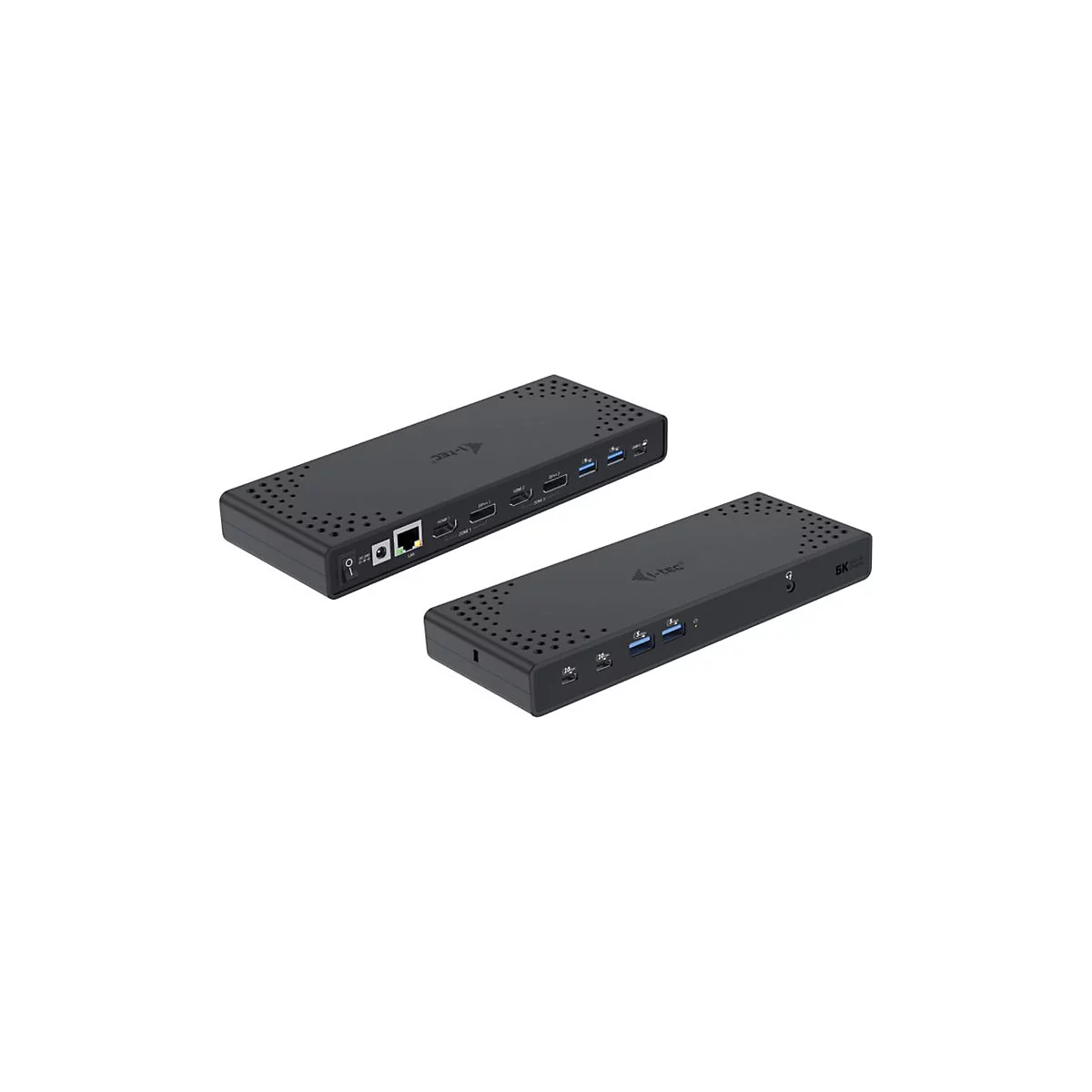 i-Tec - Dockingstation - USB-C / USB 3.0 / Thunderbolt 3 / Thunderbolt 4 - 2 x HDMI, 2 x DP++ - 1GbE - 130 Watt