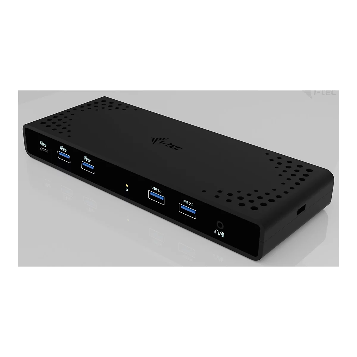 i-Tec - Dockingstation - USB-C / USB4 / Thunderbolt 3 / Thunderbolt 4 - 2 x HDMI, 2 x DP++ - 1GbE