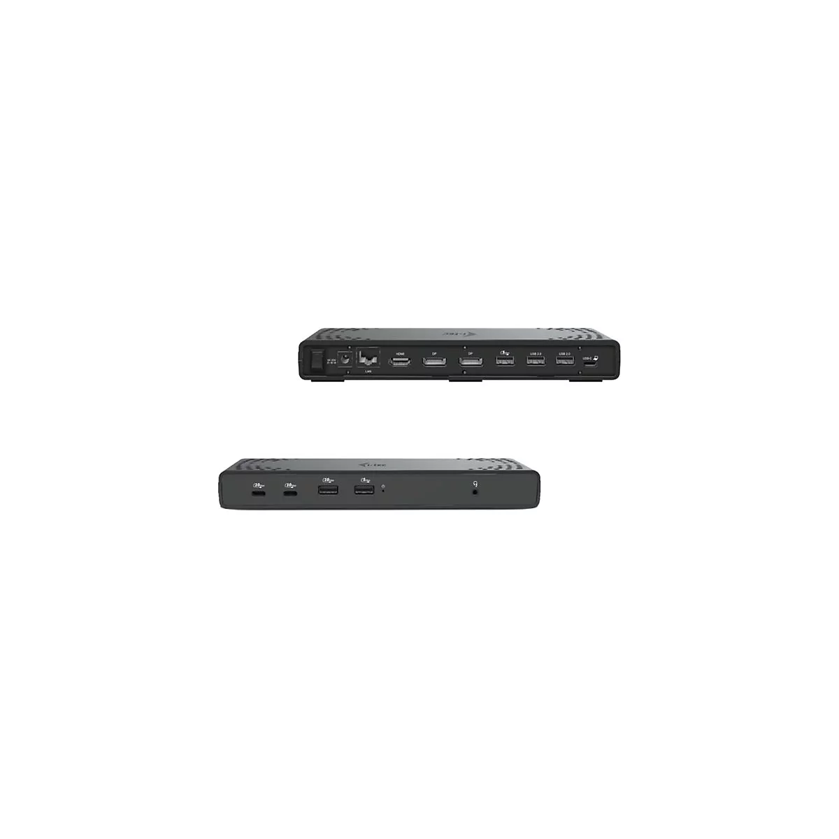 i-Tec - Dockingstation - USB-C / USB4 / Thunderbolt 3 / Thunderbolt 4 - HDMI, 2 x DP++ - 1GbE - 100 Watt