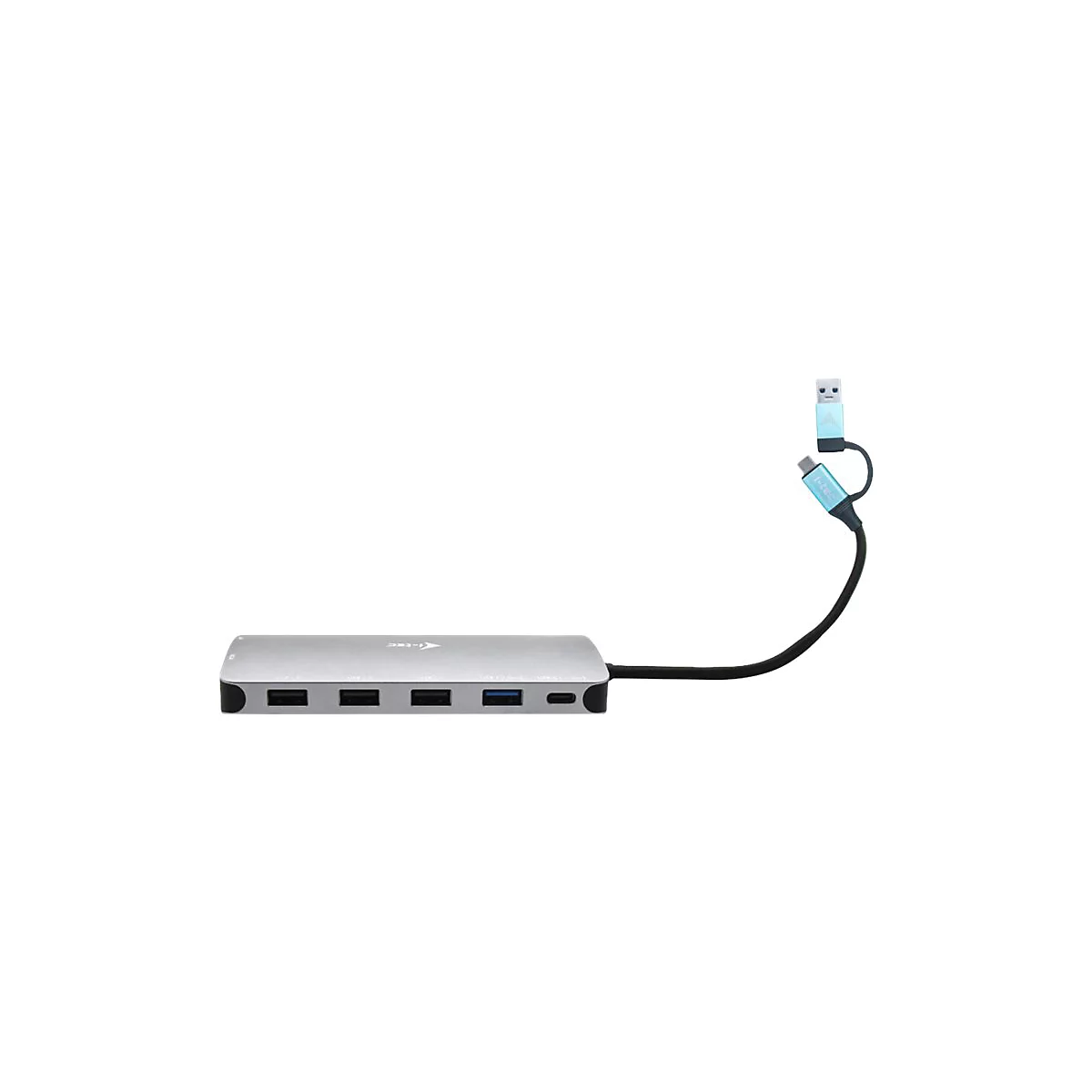 i-Tec Nano Dock - Dockingstation - USB 3.0 / USB4 / Thunderbolt 4 - VGA, 2 x HDMI - 1GbE - 100 Watt