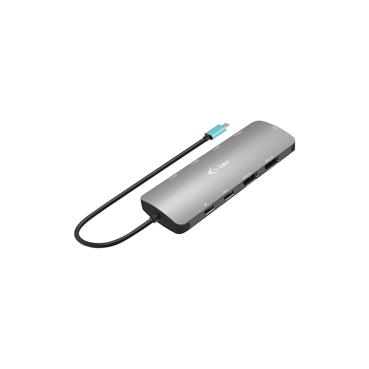 i-Tec Nano Dock - Dockingstation - USB-C / USB4 / Thunderbolt 3 / Thunderbolt 4 - 2 x HDMI - 1GbE - 100 Watt