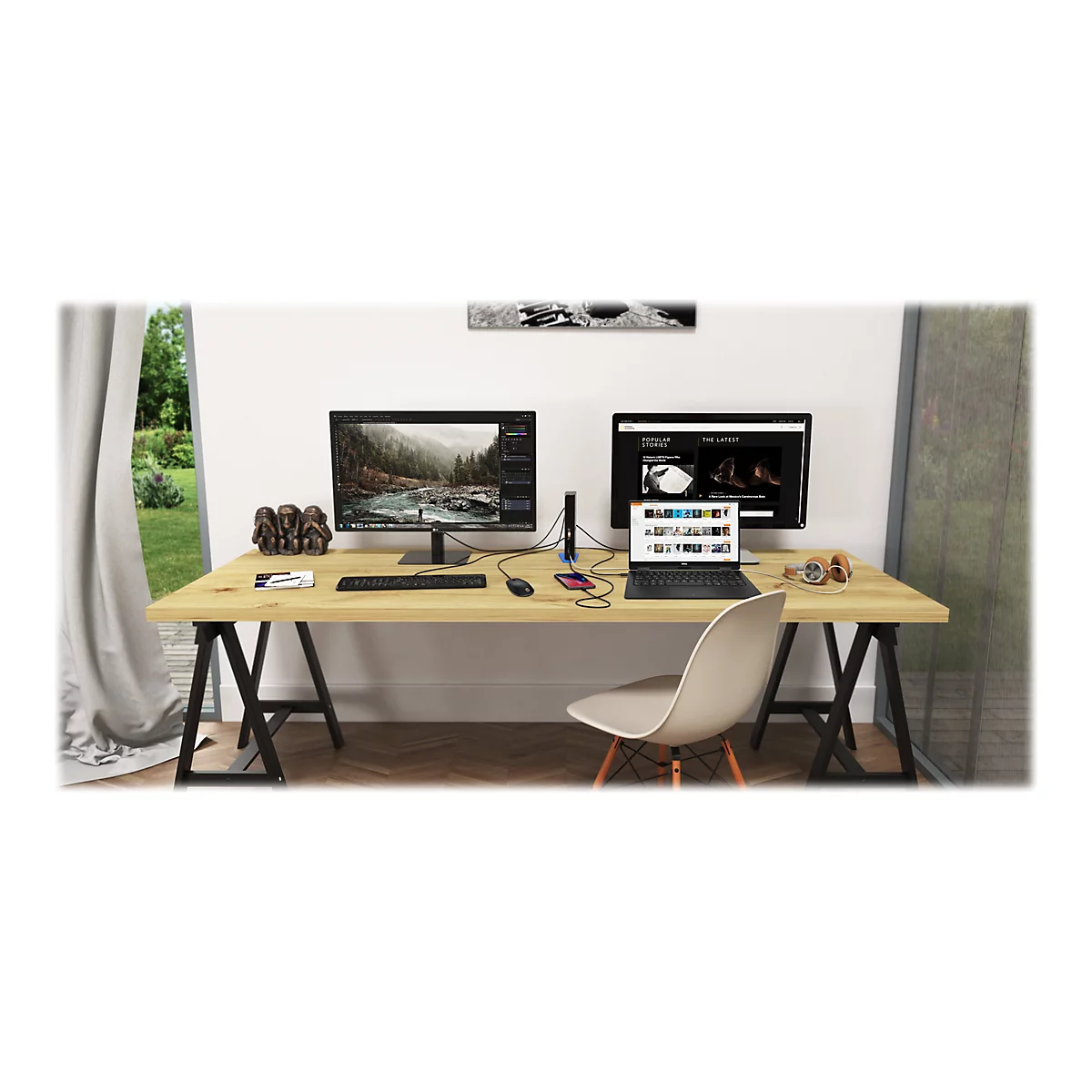 i-Tec USB 3.0/USB-C Dual HDMI Docking Station - Dockingstation - USB 3.0 - 2 x HDMI - GigE