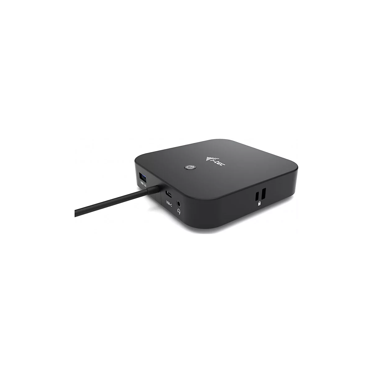 i-Tec USB-C Dual Display Docking Station with Power Delivery - Dockingstation - USB-C / Thunderbolt 3 - 2 x DP - 1GbE - 112 Watt