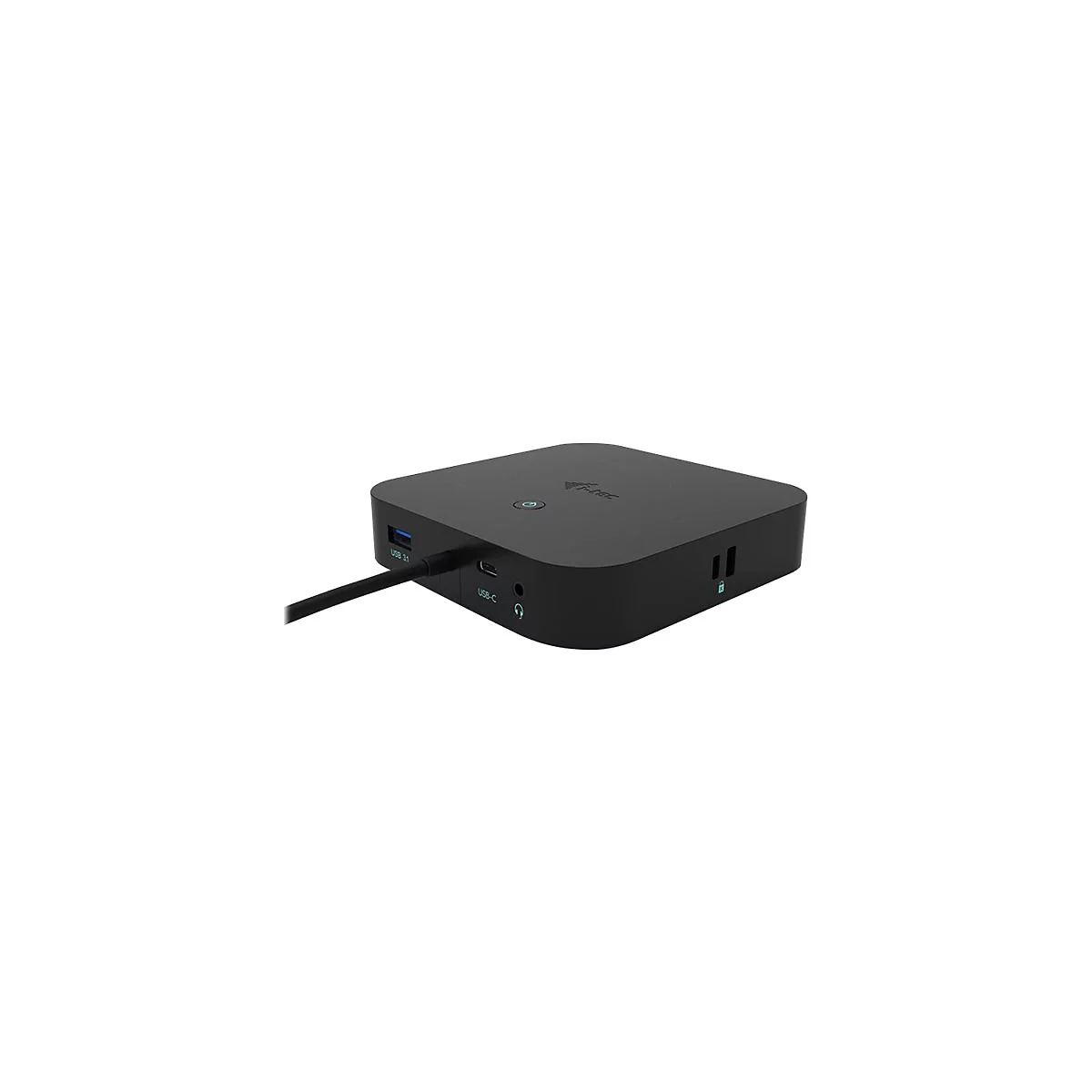 i-Tec USB-C Dual Display Docking Station with Power Delivery - Dockingstation - USB-C / Thunderbolt 3 - DP - 1GbE