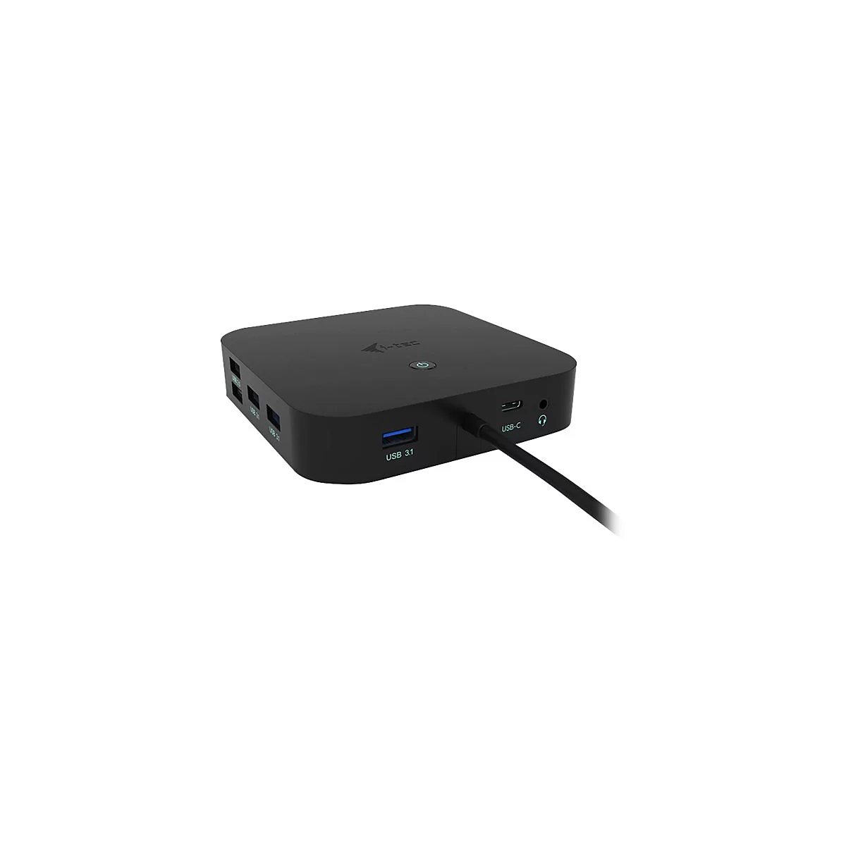 i-Tec USB-C Dual Display Docking Station with Power Delivery - Dockingstation - USB-C / Thunderbolt 3 - DP - 1GbE
