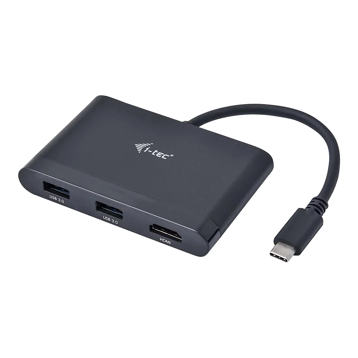 i-Tec USB-C HDMI and USB Adapter with Power Delivery Function - Dockingstation - USB-C / Thunderbolt 3 - HDMI