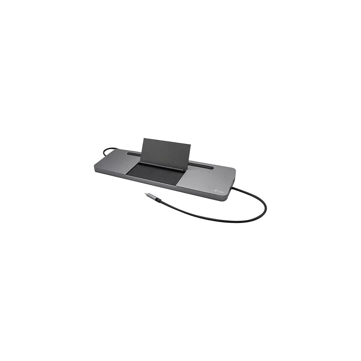 i-Tec USB-C Metal Ergonomic 4K 3x Display Docking Station + Power Delivery - Dockingstation - USB-C / Thunderbolt 3 - VGA, HDMI, DP - GigE