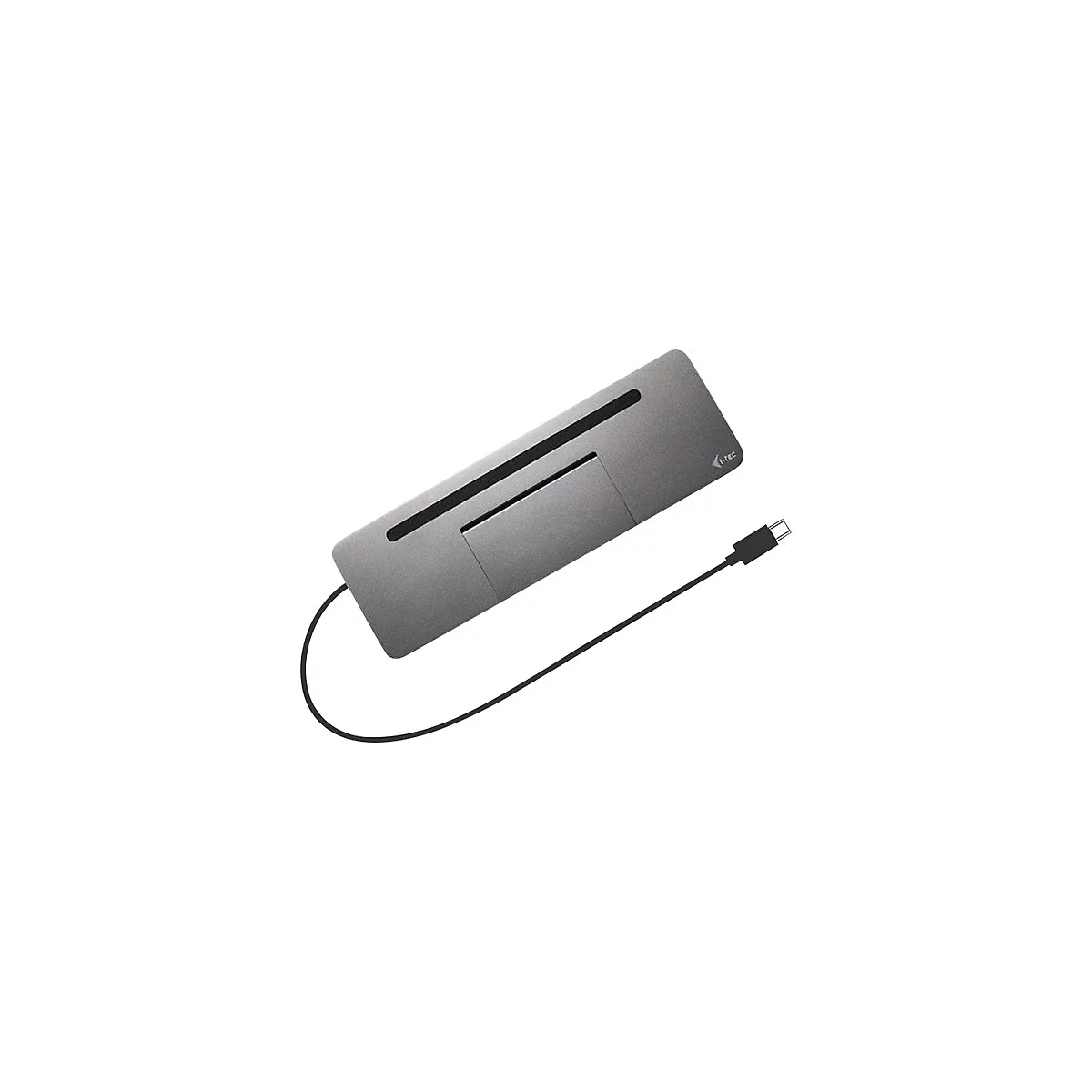 i-Tec USB-C Metal Ergonomic 4K 3x Display Docking Station + Power Delivery - Dockingstation - USB-C / Thunderbolt 3 - VGA, HDMI, DP - GigE
