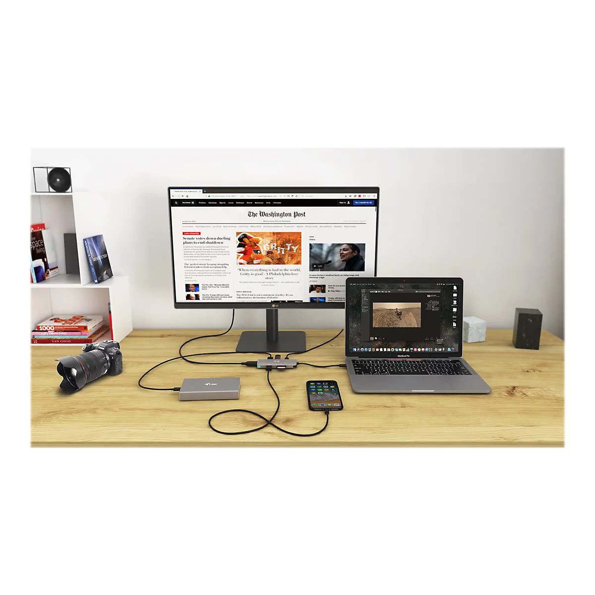 i-Tec USB-C Metal Nano Dock 4K HDMI + Power Delivery - Dockingstation - USB-C 3.1 - HDMI