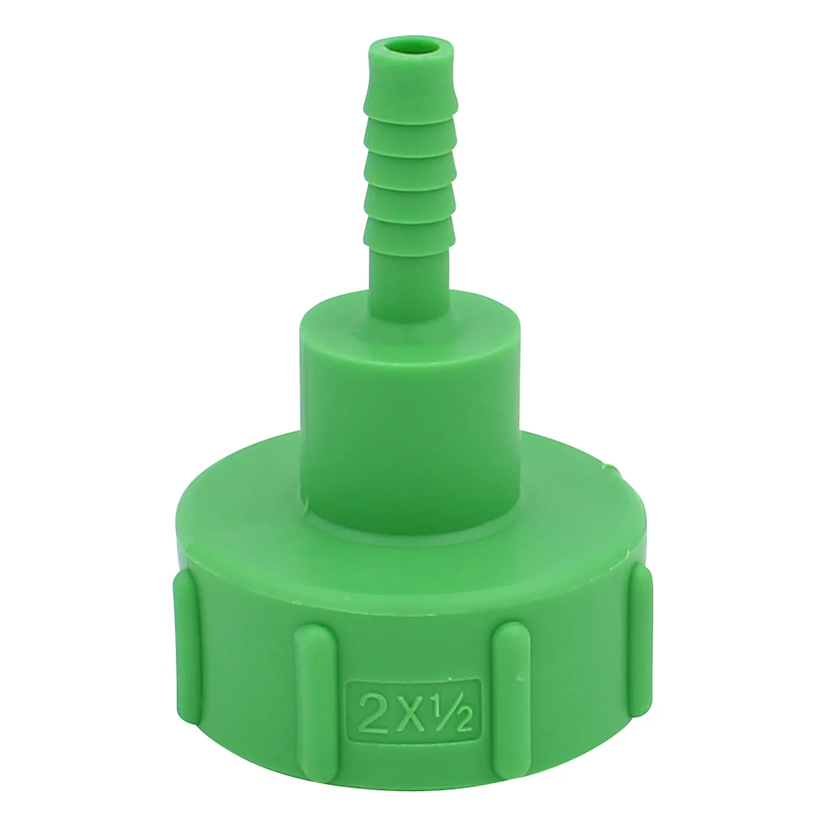 IBC-adapter, voor IBC-tanks met 2' uitlaatfitting, grove draad, Ø 55-62 mm, 0,5' slangpilaar