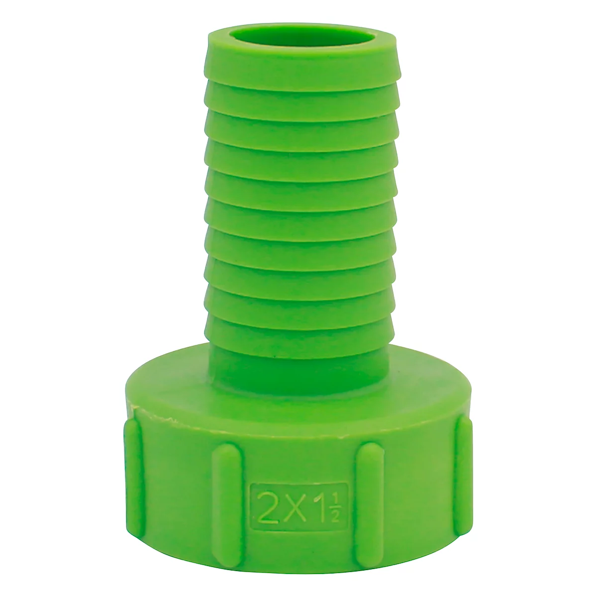 IBC-adapter, voor IBC-tanks met 2" uitlaatfitting, grove draad, Ø 55-62 mm, 1,5" slangpilaar
