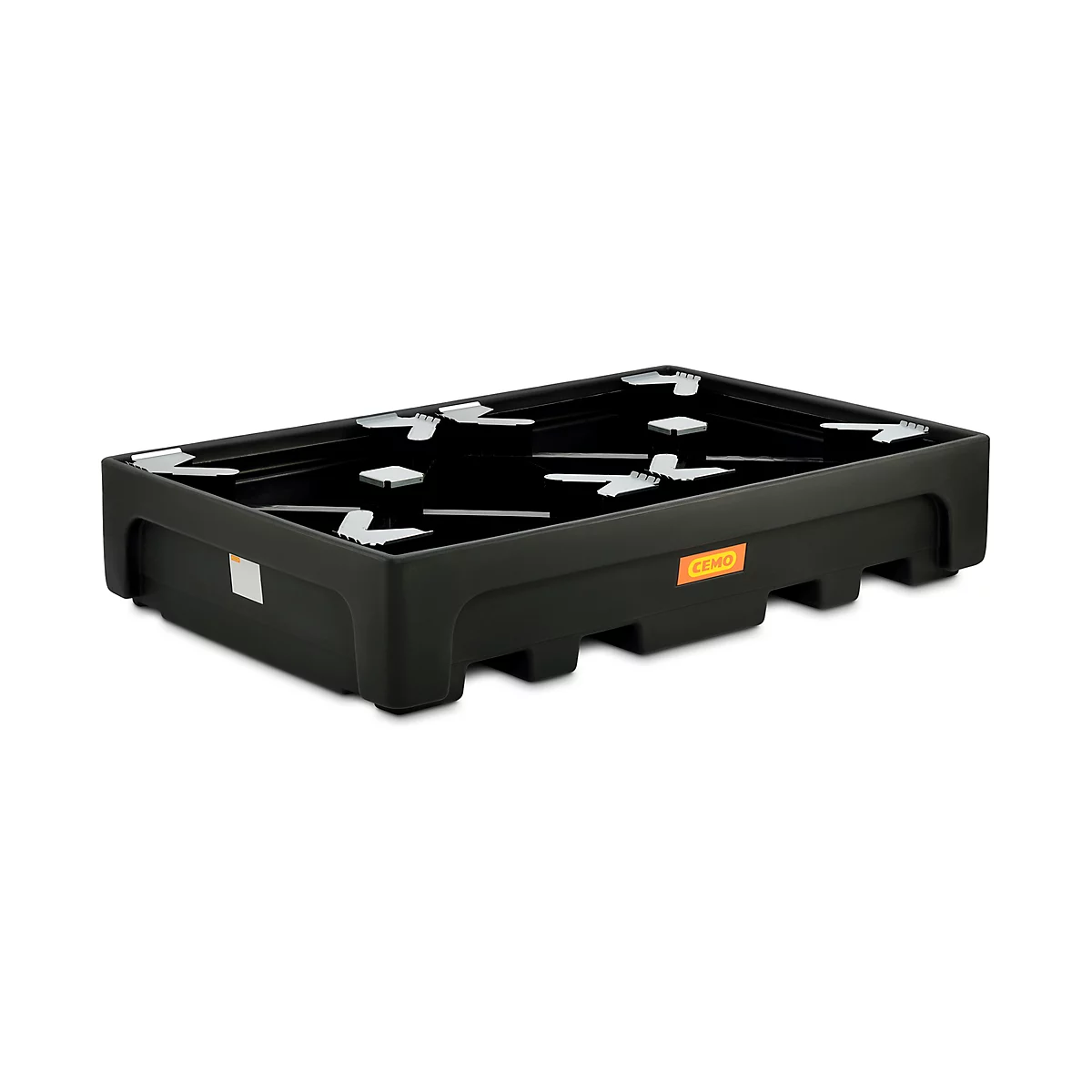 IBC-Auffangwanne, Polyethylen, 1100 l, 3000 kg, unterfahrbar