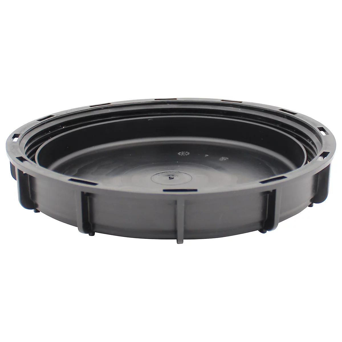 IBC Spacer recht, kunststof, S60x6 grove draad naar S60x6 grove draad