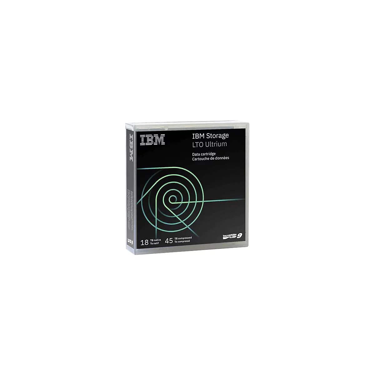 IBM - LTO Ultrium 9 - 18 TB / 45 TB - ohne Etikett - grün