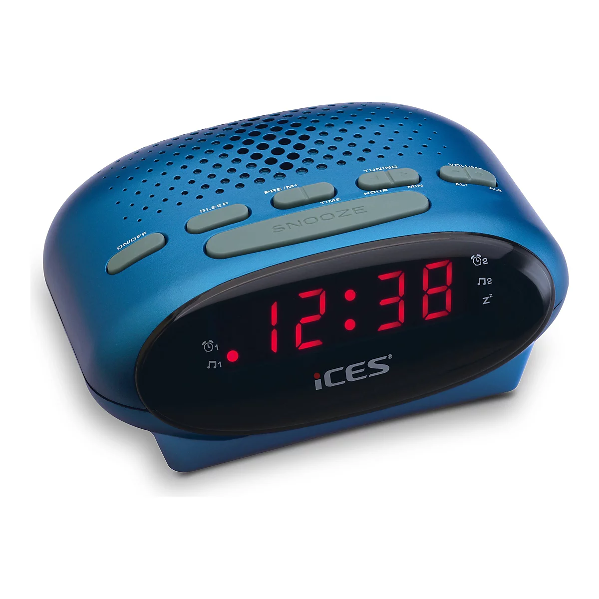 ICES ICR-210 - Radiouhr - Blau
