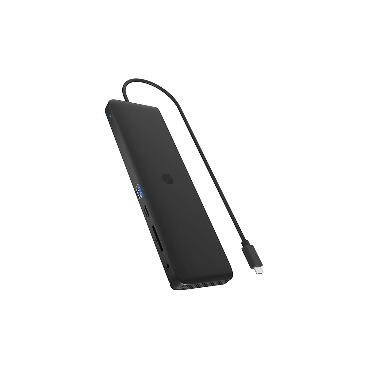 ICY BOX 11-in-1 Mobile with Triple Video Output - Dockingstation - USB-C - 2 x HDMI, DP - 1GbE