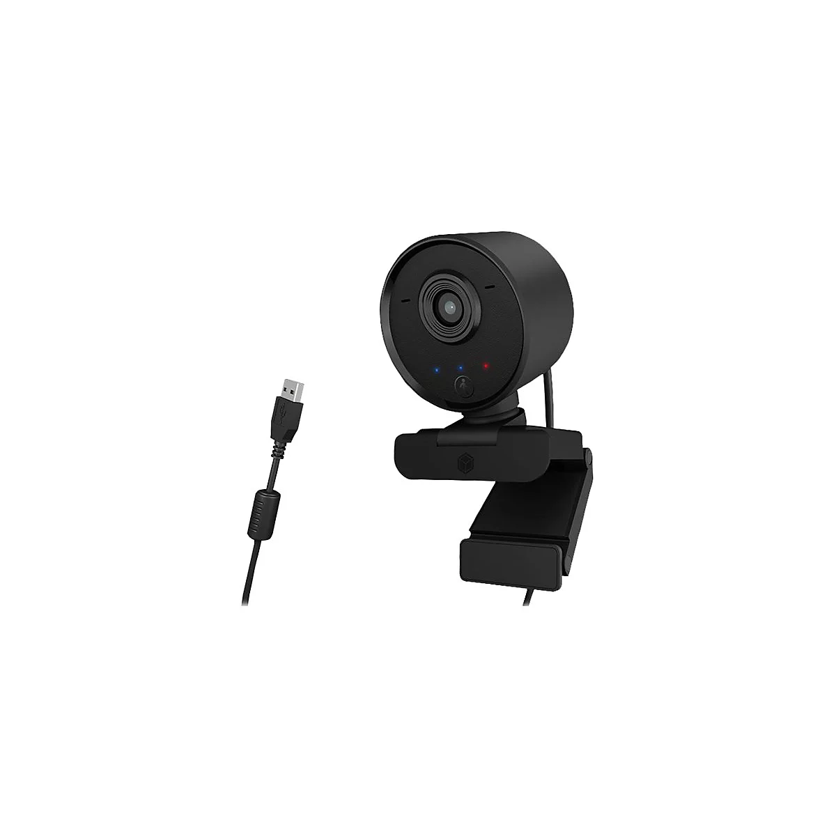 ICY BOX IB-CAM502-HD - Webcam - Farbe - 1920 x 1080 - 720p, 1080p - Audio