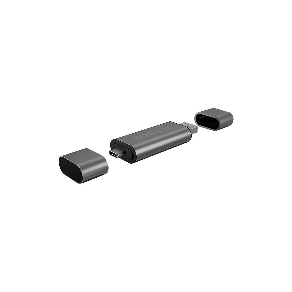 ICY BOX IB-CR200-C - Kartenleser - USB 2.0