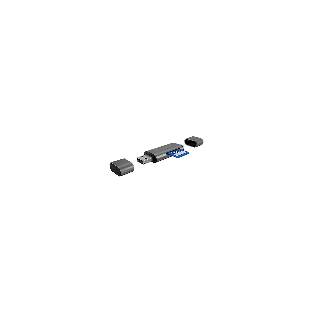 ICY BOX IB-CR201-C3 - Kartenleser - micro USB / USB / USB-C 3.2 Gen 1