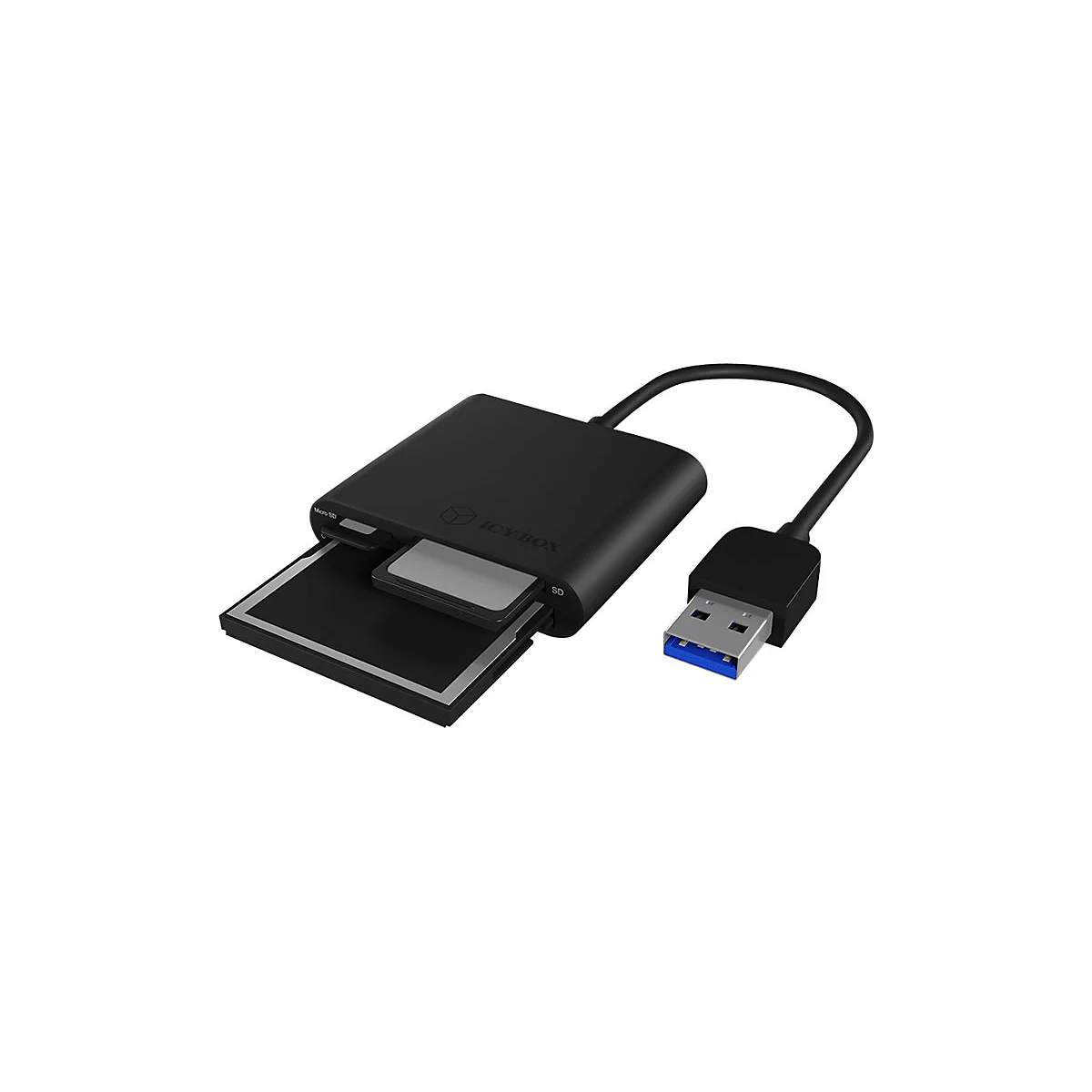 ICY BOX IB-CR301-U3 - Kartenleser - USB 3.0