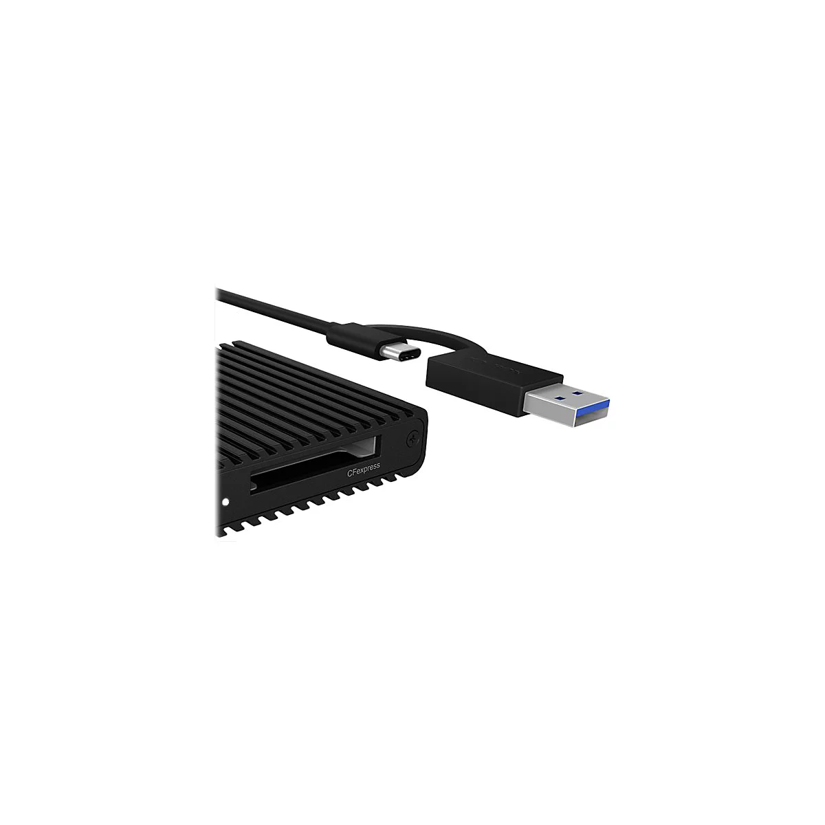 ICY BOX IB-CR404-C31 - Kartenleser - USB / USB-C 3.2 Gen 2