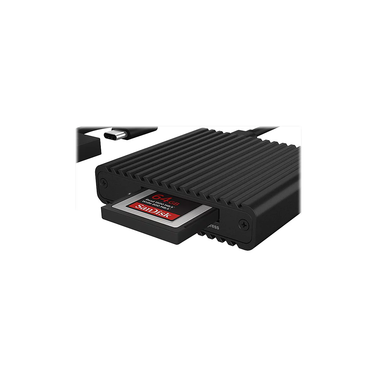 ICY BOX IB-CR404-C31 - Kartenleser - USB / USB-C 3.2 Gen 2