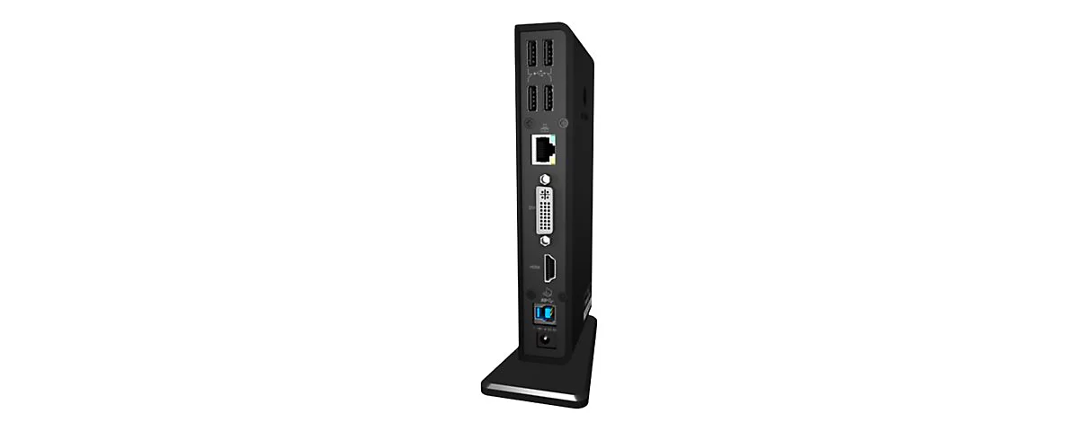 ICY BOX IB-DK2241AC - Dockingstation - USB - DVI, HDMI - GigE