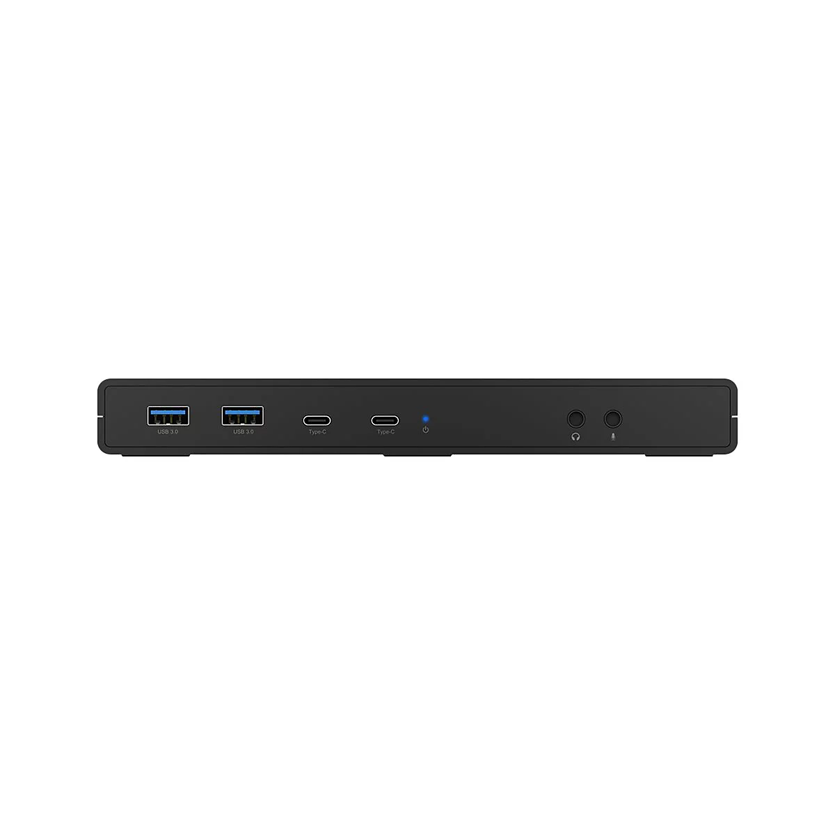 ICY BOX IB-DK2245AC - Dockingstation - USB-C / Thunderbolt 3 - 2 x HDMI, 2 x DP - GigE