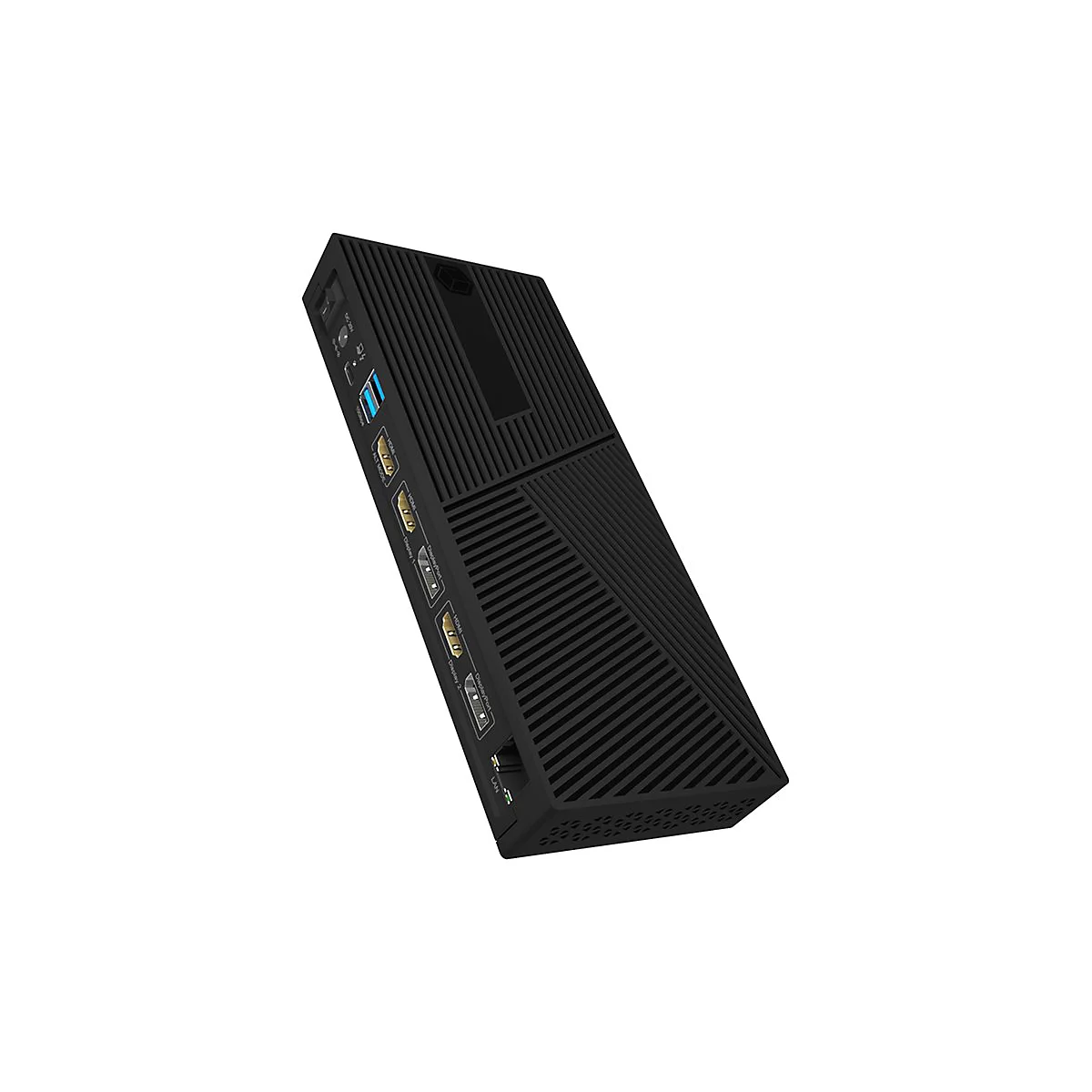 ICY BOX IB-DK2246AC - Dockingstation - für Notebook - USB-C 3.2 Gen 2 / Thunderbolt 3 / Thunderbolt 4 - 2 x DP, 3 x HDMI - 1GbE