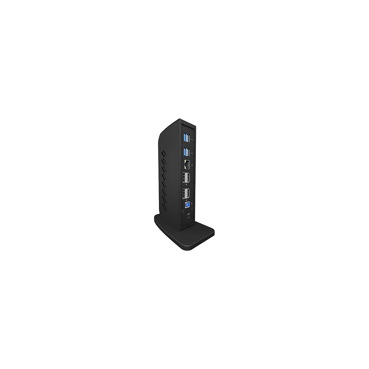 ICY BOX IB-DK2252AC - Dockingstation - USB-C / Thunderbolt 3 / USB 3.0 - 2 x DP, 2 x HDMI - 1GbE - 40 Watt