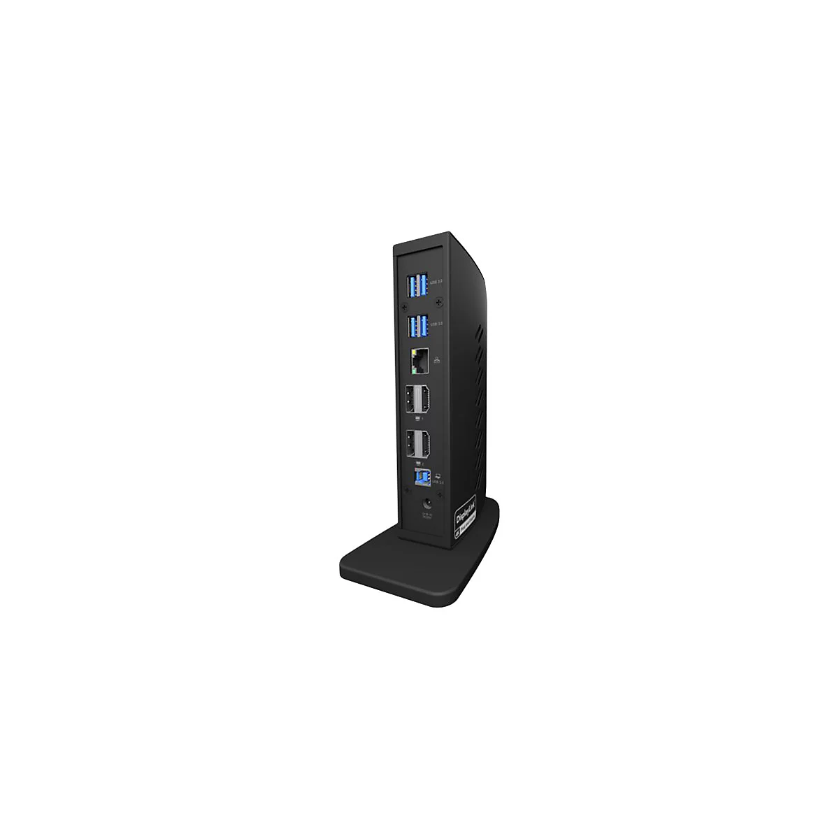 ICY BOX IB-DK2252AC - Dockingstation - USB-C / Thunderbolt 3 / USB 3.0 - 2 x DP, 2 x HDMI - 1GbE - 40 Watt