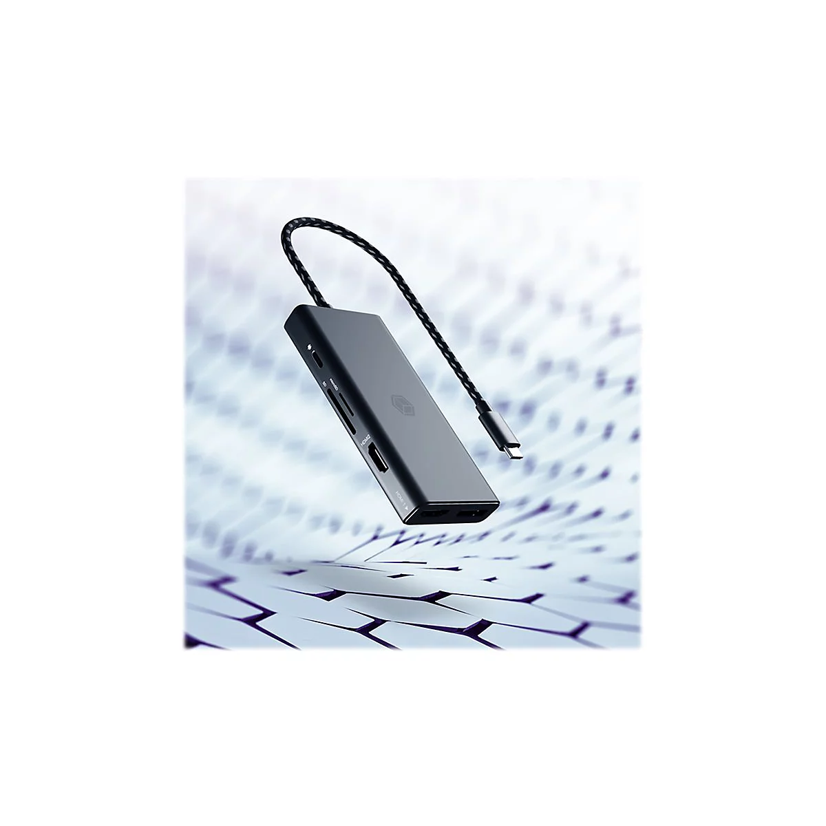 ICY BOX IB-DK4011-CPD - Dockingstation - USB-C 3.2 Gen 1 - 2 x HDMI, DP