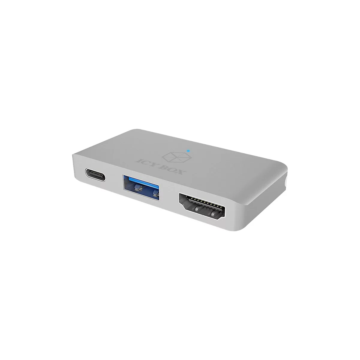 ICY BOX IB-DK4030-2C - Dockingstation - USB-C / Thunderbolt 3 - HDMI