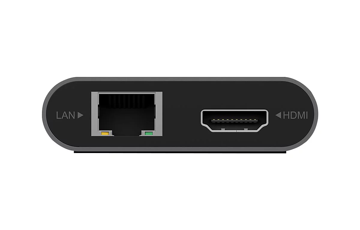 ICY BOX IB-DK4050-CPD - Dockingstation - USB-C - 2 x HDMI, DP