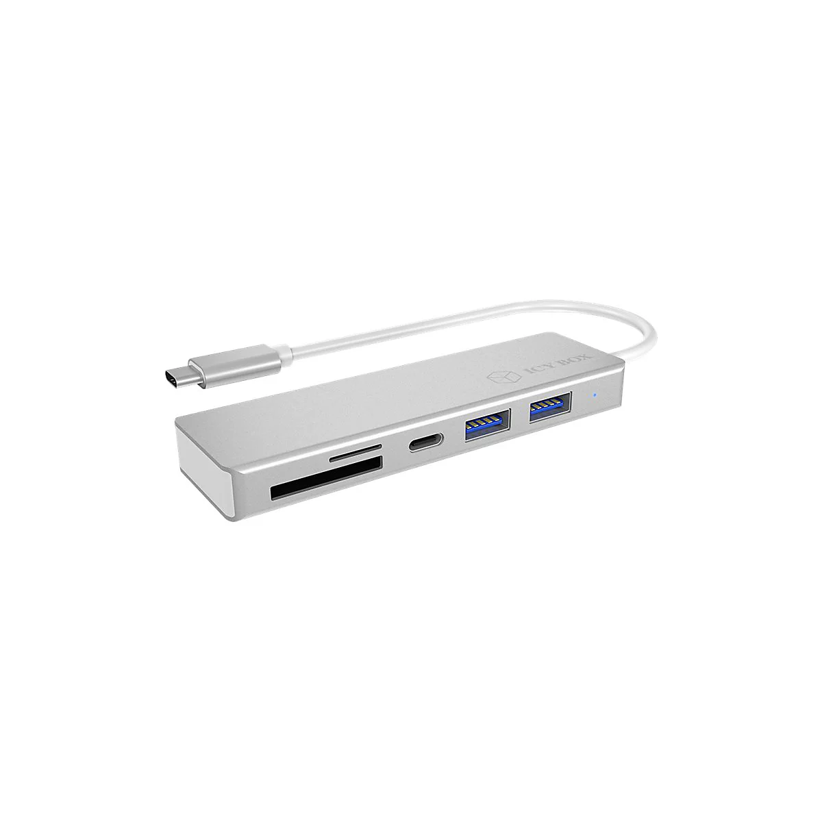 ICY BOX IB-HUB1413-CR - Dockingstation - USB-C