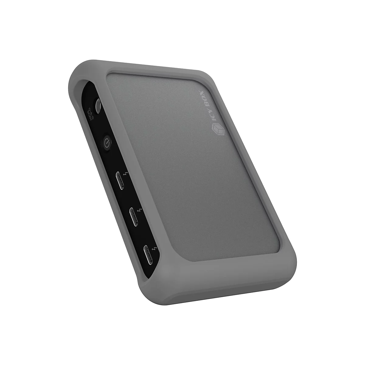 ICY BOX IB-HUB801-TB4 - Hub - 3 x Thunderbolt 4 + 1 x USB 3.2 Gen 2 - Desktop