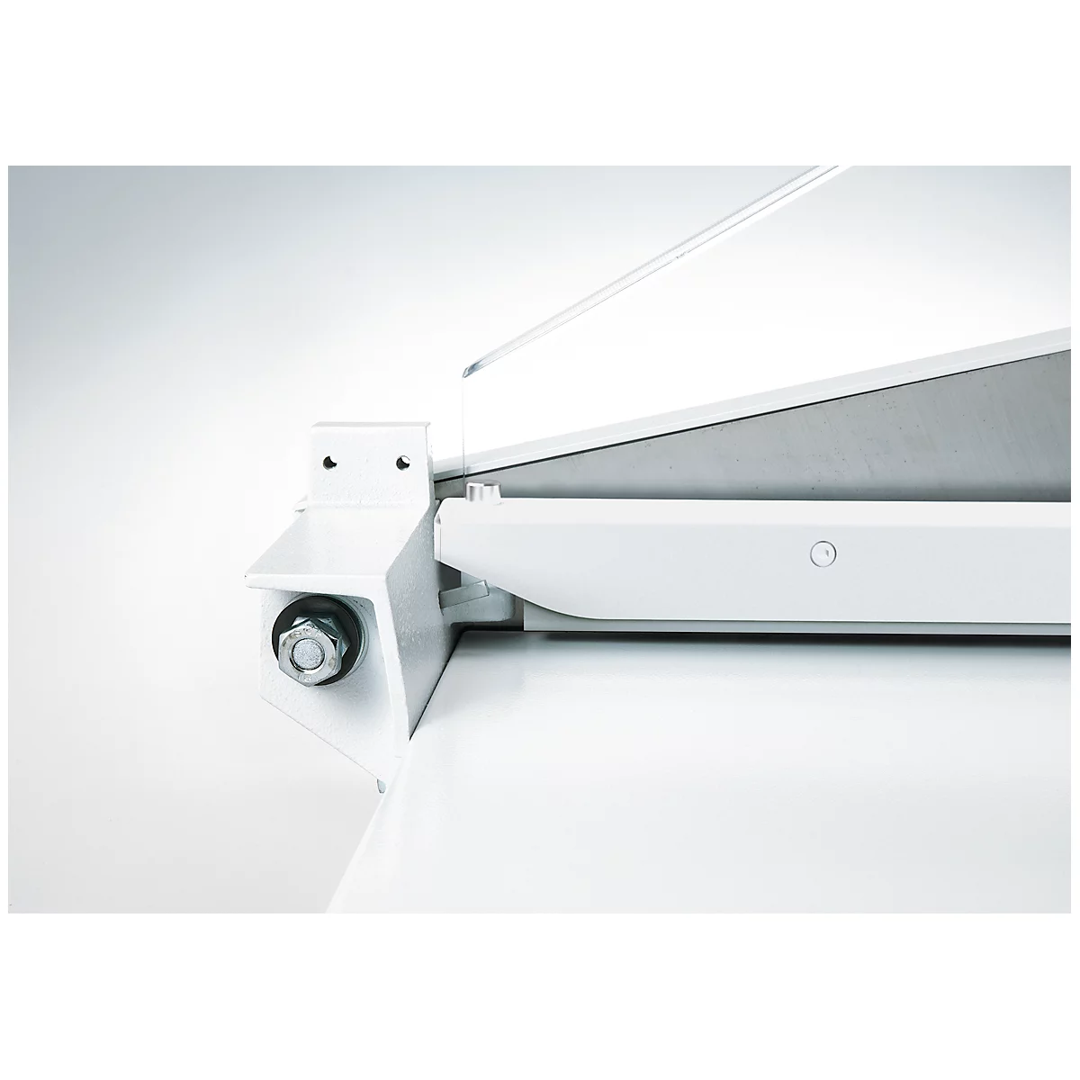 IDEAL 1171 guillotine, voor maximaal 40 vel, snijlengte 710 mm, B 553 x D 980 x H 520 mm