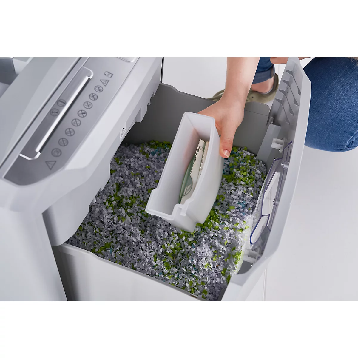 IDEAL papierversnipperaar SHREDCAT 8280 CC, micro-cut 4x10