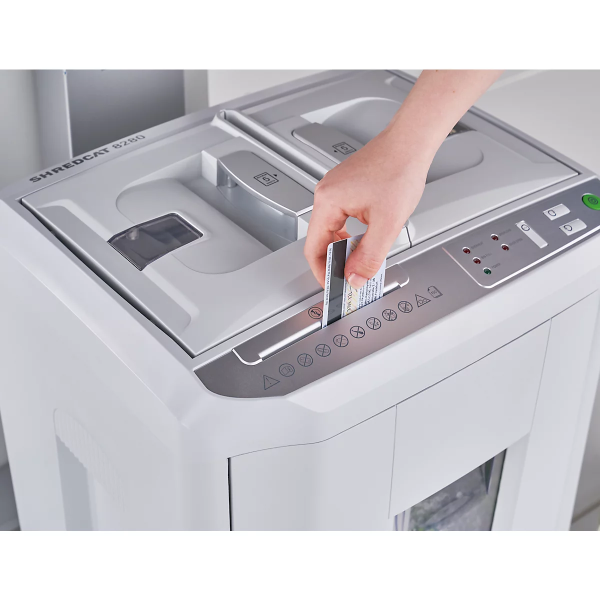 IDEAL papierversnipperaar SHREDCAT 8280 CC, micro-cut 4x10