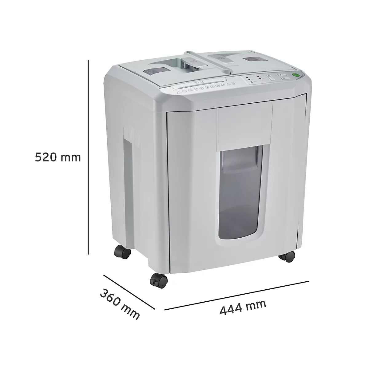 IDEAL papierversnipperaar SHREDCAT 8280 CC, micro-cut 4x10