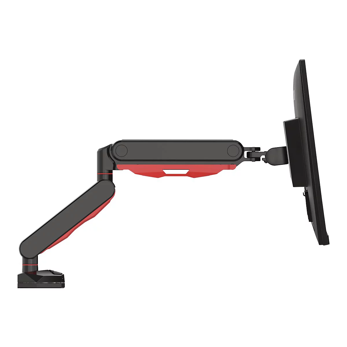 Iiyama DSG3001C-R1 - Befestigungskit - einstellbarer Arm - für LCD-Display - Schwarz, Dynamic Red
