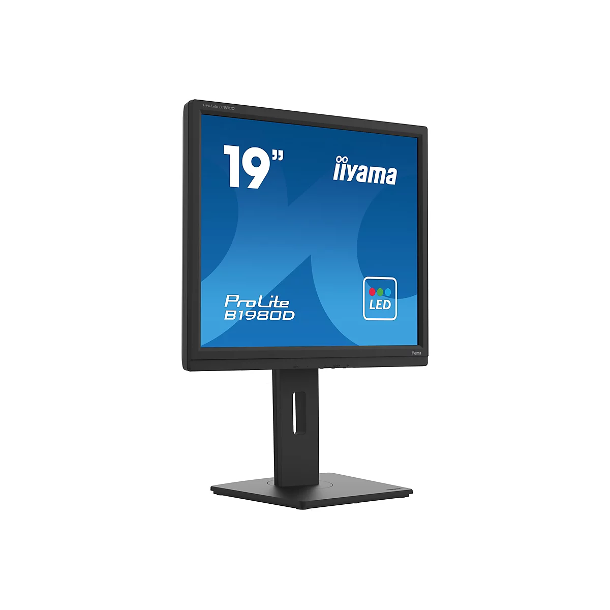 iiyama ProLite B1980D-B5 - LED-Monitor - 48 cm (19') - 1280 x 1024 @ 60 Hz - TN - 250 cd/m²