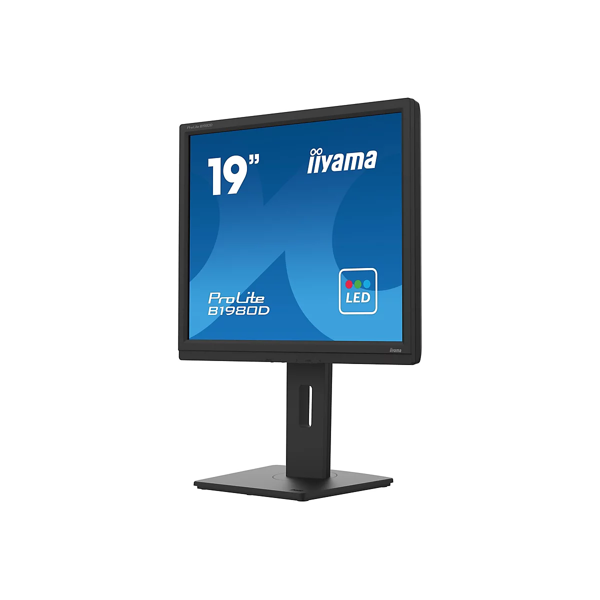 iiyama ProLite B1980D-B5 - LED-Monitor - 48 cm (19') - 1280 x 1024 @ 60 Hz - TN - 250 cd/m²