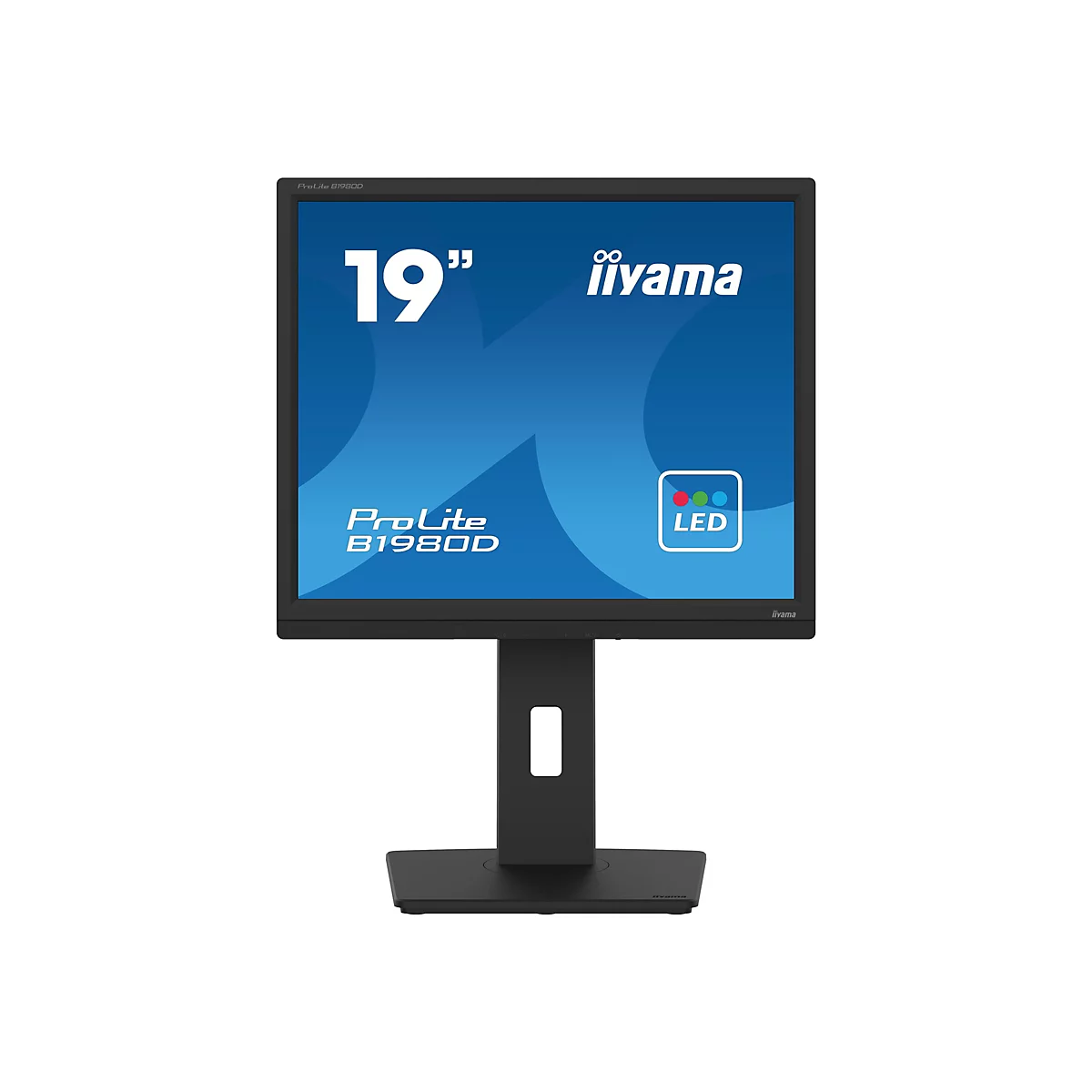 iiyama ProLite B1980D-B5 - LED-Monitor - 48 cm (19') - 1280 x 1024 @ 60 Hz - TN - 250 cd/m²