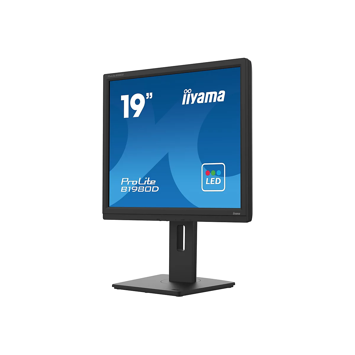 iiyama ProLite B1980D-B5 - LED-Monitor - 48 cm (19') - 1280 x 1024 @ 60 Hz - TN - 250 cd/m²