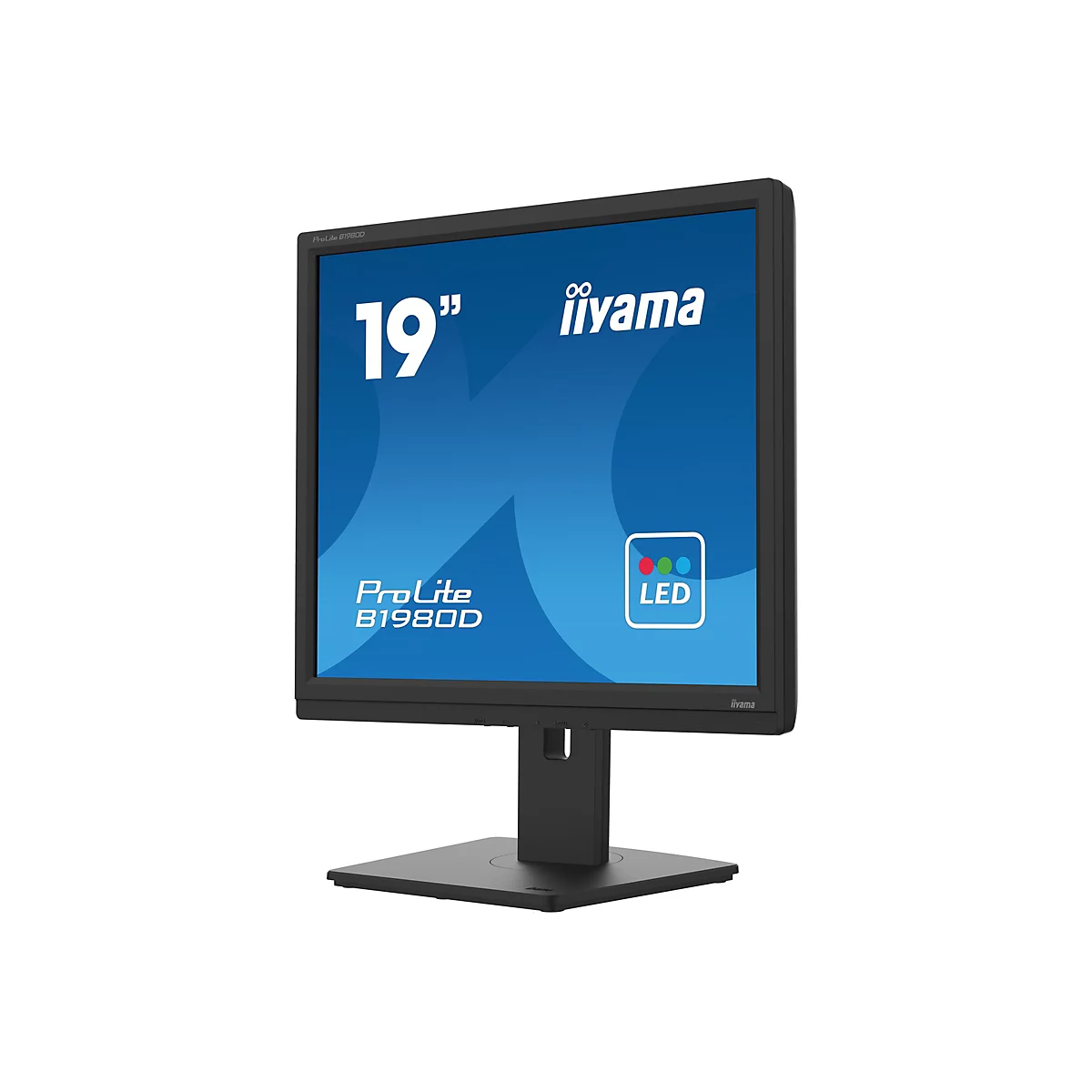 iiyama ProLite B1980D-B5 - LED-Monitor - 48 cm (19') - 1280 x 1024 @ 60 Hz - TN - 250 cd/m²