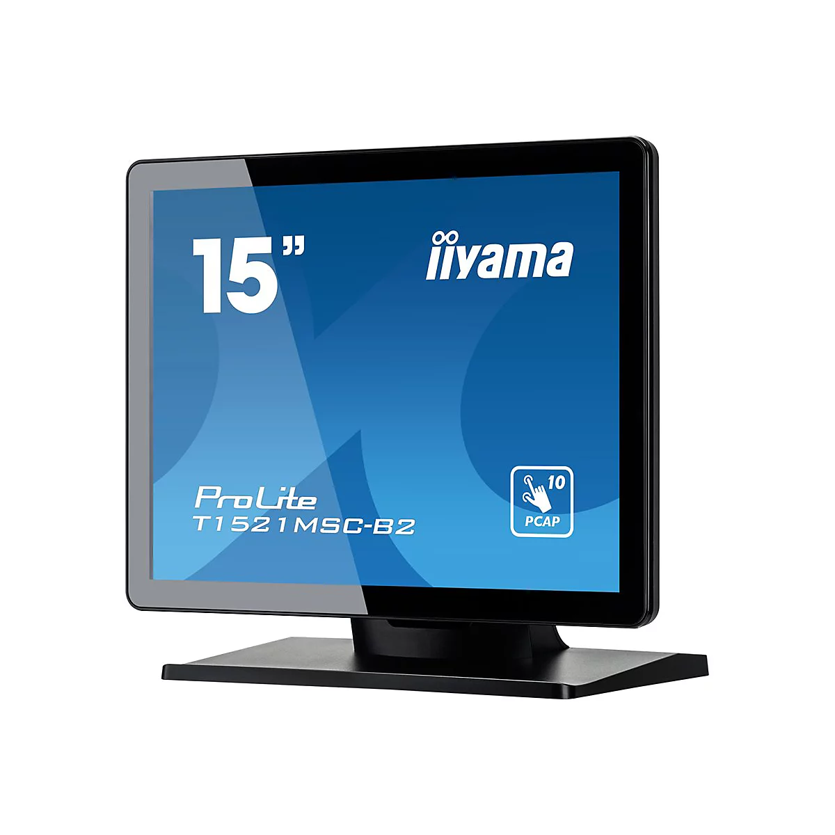 iiyama ProLite T1521MSC-B2 - LED-Monitor - 38 cm (15') - Touchscreen - 1024 x 768 - TN