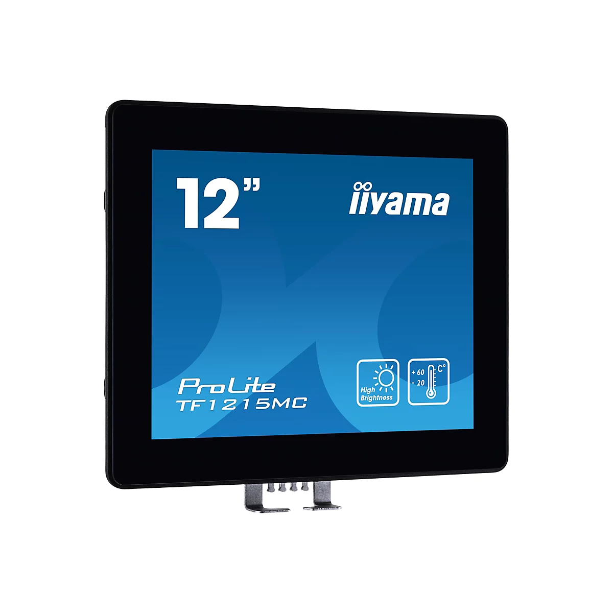 iiyama ProLite TF1215MC-B1 - LED-Monitor - 31 cm (12.1') - offener Rahmen - Touchscreen - 1024 x 768